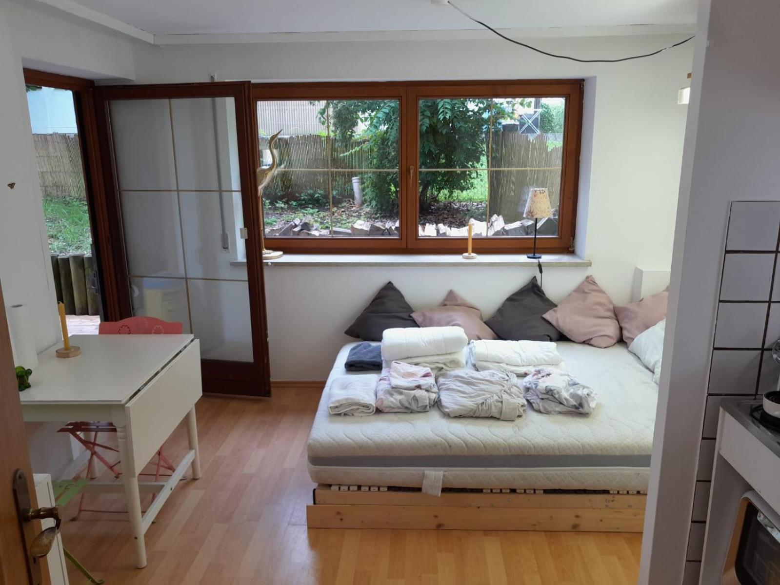 Apartment Mit Kueche Und Balkon Oder Terrasse, Ruhig Und Gut Erreichbar Piding Luaran gambar
